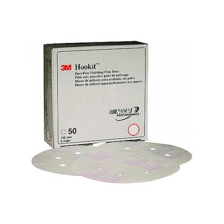 6″ P80 Hookit Dust Free Finishing Film Disc