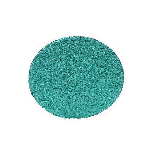 3M 36536 3″ Green Corps Roloc Discs, 80 Grit, 25/bx