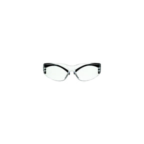 3M SF101AFBLK Securefit 100 Series Protective Eyewear, Clear