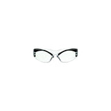3M SF101AFBLK Securefit 100 Series Protective Eyewear, Clear