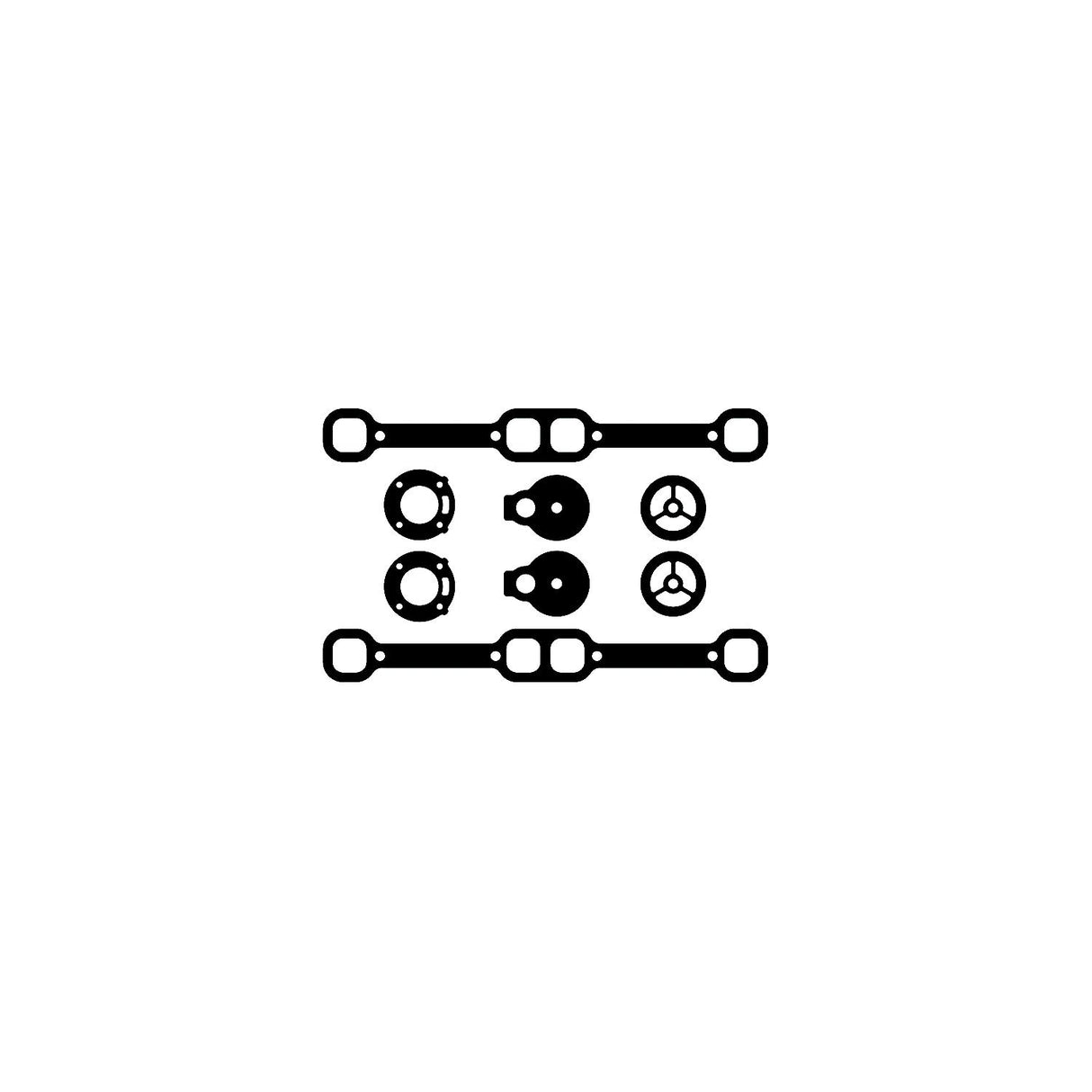 Quicksilver 27-8M0162514 Exhaust Manifold Gasket Kit, Crusader