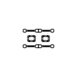 Quicksilver 27-8M0162515 Exhaust Manifold Gasket Kit, Crusader