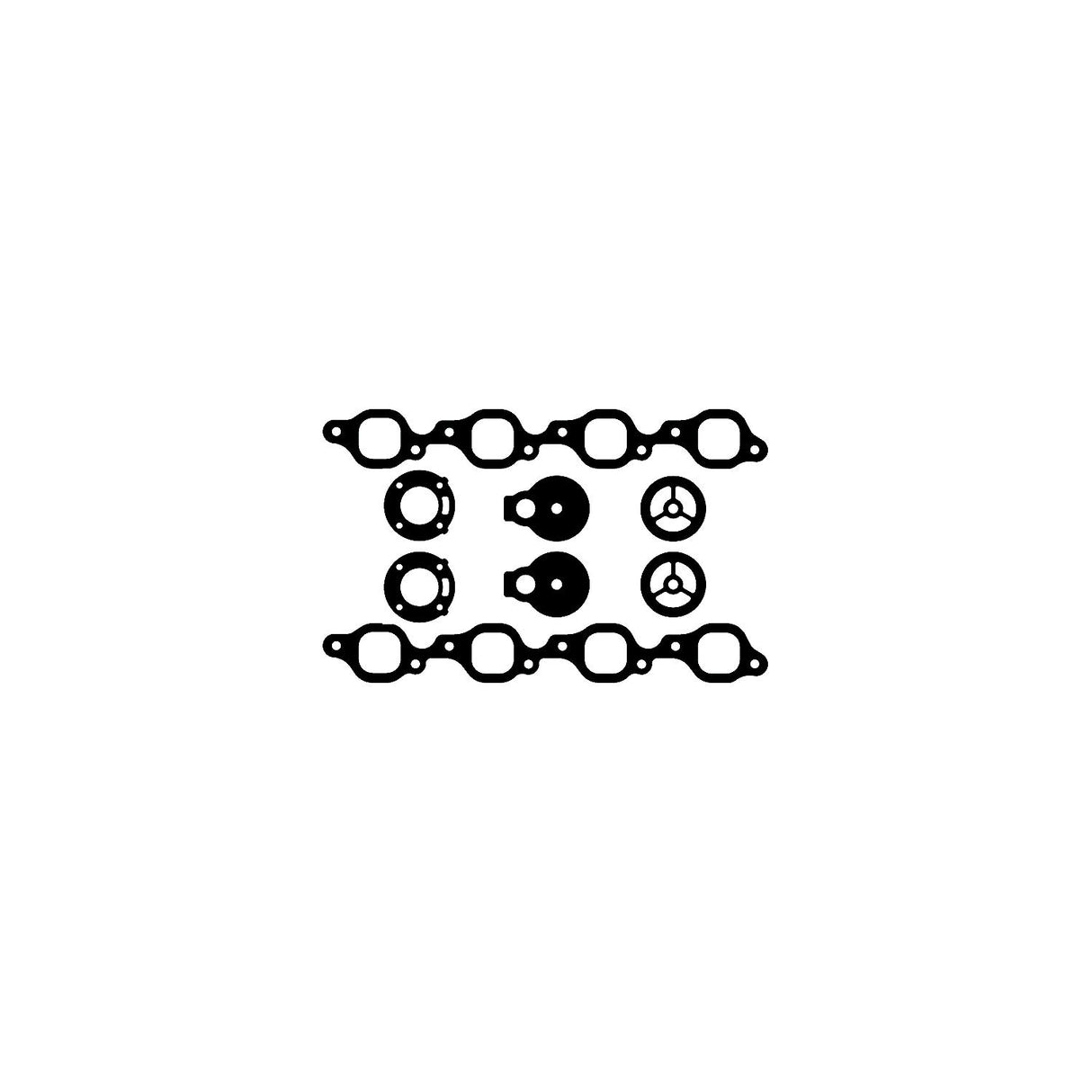 Quicksilver 27-8M0162516 Exhaust Manifold Gasket Kit, Crusader