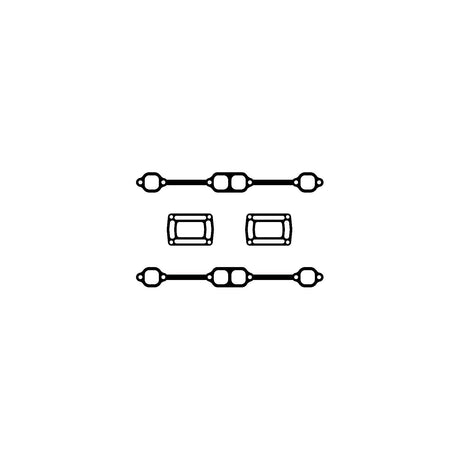 Quicksilver 27-8M0162518 Exhaust Manifold Gasket Kit, OMC