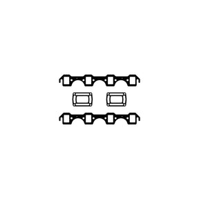 Quicksilver 27-8M0162519 Exhaust Manifold Gasket Kit, Ford