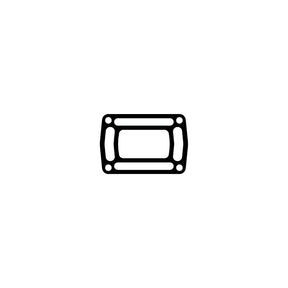 Quicksilver 27-8M0162530 Exhaust End Cap Riser Gasket