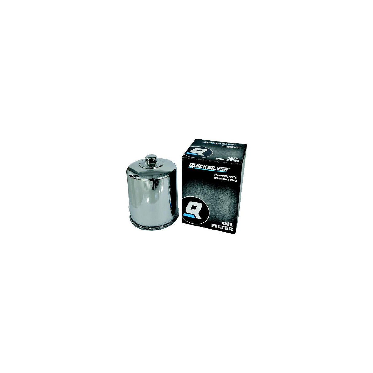 Quicksilver 35-8M0130363 Chrome Powersports Oil Filter