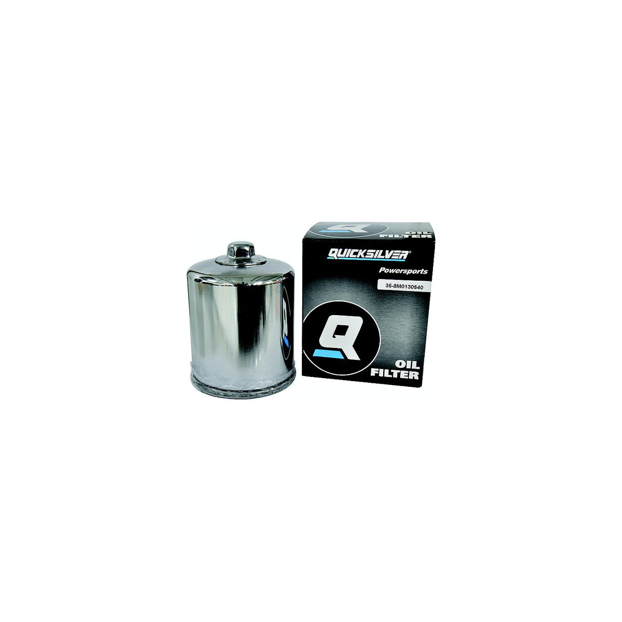 Quicksilver 35-8M0130540 Chrome Powersports Oil Filter