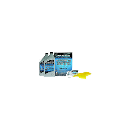 Quicksilver 8M0081911 4-Stroke Outboard Oil Change Kit, 2-Liter