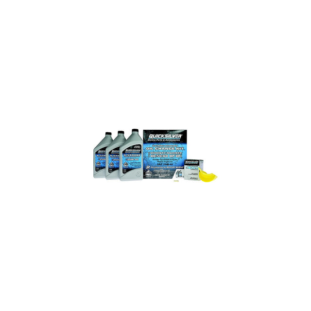 Quicksilver 8M0081912 4-Stroke Outboard Oil Change Kit, 3-Liter