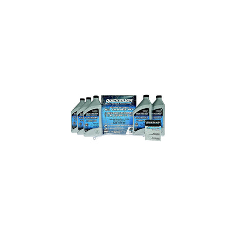 Quicksilver 8M0107511 4-Stroke 10W30 Oil Change Kit, 75/90/115 HP EFI (2.1L)