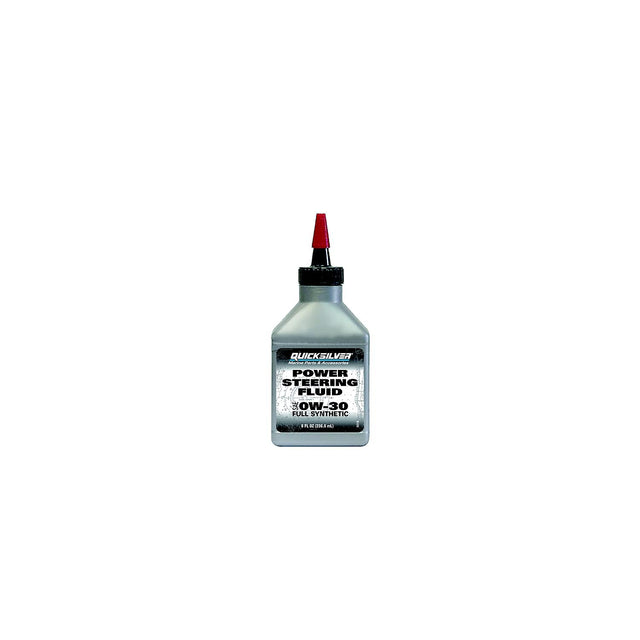 Quicksilver Synthetic Power Steering Fluid, 8 oz., Pack of 12