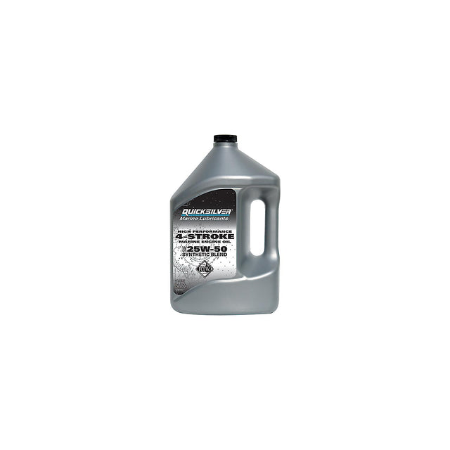 4-Stroke Synthetic Blend FC-W Outboard Oil, 25W-50 4L @3, Pack of 3