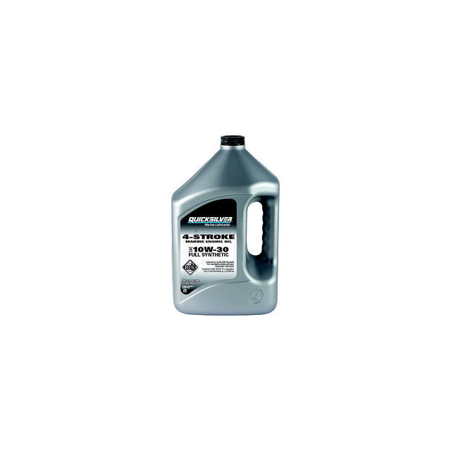Quicksilver 92-8M0175781 4-Stroke FC-W Full Synthetic Oil 10W-30, Gal., Pack of 3