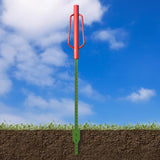 Yardlink Post Driver With Handle Red, Pack of 2