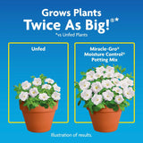 Miracle-Gro Moisture Control Flower and Plant Potting Mix 16 qt