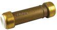 SharkBite UIP3020A Slip Pipe Coupling, 1 in, Brass, SCH 40, SCH 80, SCH 180 Schedule, 200 psi Pressure