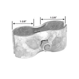 Yardlink Galvanized Steel Panel Clamp Set 1 pk