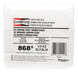 Champion Copper Plus Spark Plug RJ19LM, Pack of 24