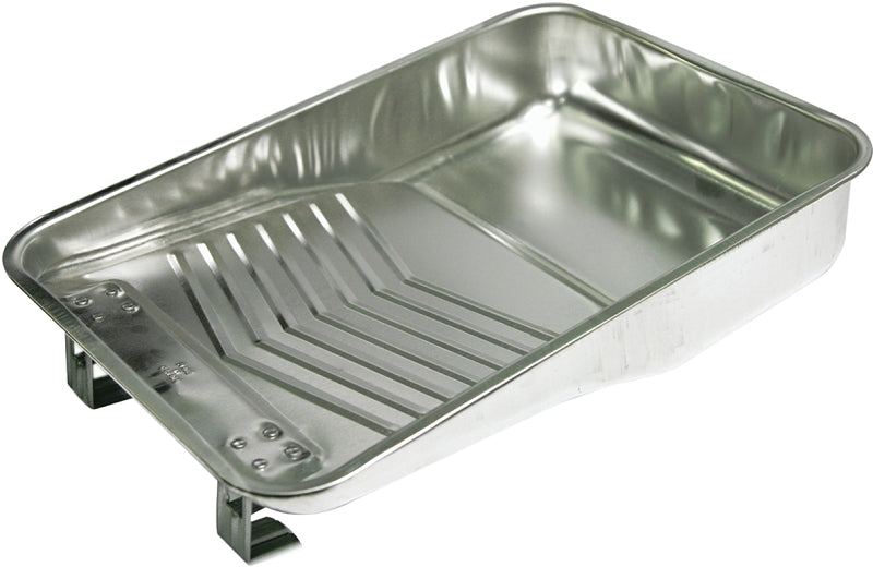 Bennett T-3 (4149) METAL Deepwell Paint Tray, 9-1/2 in L, 2 qt, Aluminum