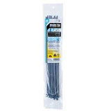Gardner Bender Xtreme 45-314UVBFZ Cable Tie, Nylon, Black, 14 in L, 20/PK