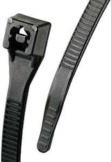 Gardner Bender Xtreme 46-308UVBFZ Cable Tie, Nylon, Black, 8 in L, 100/PK