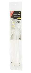 Gardner Bender 45-311SC Cable Tie, 3 in Max Bundle Dia, Double-Lock Locking, 6/6 Nylon, Natural, 11 in L, 20/PK