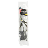 Gardner Bender 45-308UVBSC Cable Tie, 2 in Max Bundle Dia, Double-Lock Locking, 6/6 Nylon, Black, 8.6 in L