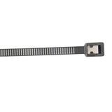 Gardner Bender 45-314UVBSC Cable Tie, 4 in Max Bundle Dia, Double-Lock Locking, Nylon, UV Black
