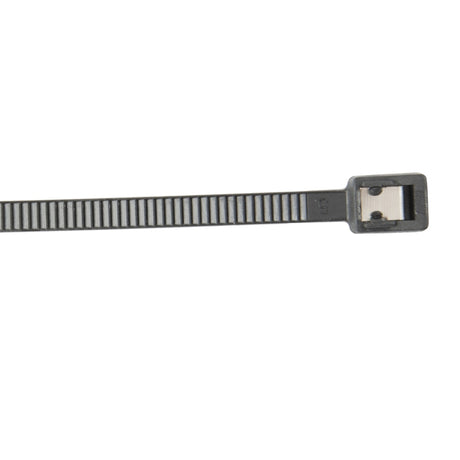 Gardner Bender 45-314UVBSC Cable Tie, 4 in Max Bundle Dia, Double-Lock Locking, Nylon, UV Black