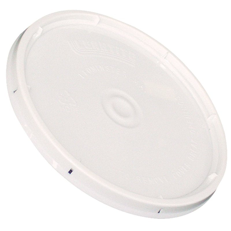 ENCORE Plastics 20000 Gasketed Lid, HDPE, White