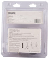 ProSource JC-D07-PS Swivel Caster, 2 in Dia Wheel, 2 in W Wheel, Rubber Wheel, Black, 90 lb, Steel Housing Material