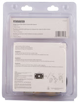 ProSource JC-E03-PS Ball Caster, 2 in Dia Wheel, 2 in W Wheel, PP Wheel, Black, 80 lb, Steel Housing Material