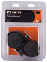 ProSource JC-F04-PS Caster, 2 in Dia Wheel, 47 mm W Wheel, Nylon Wheel, Black, 75 lb, Steel Housing Material