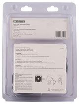 ProSource JC-F04-PS Caster, 2 in Dia Wheel, 47 mm W Wheel, Nylon Wheel, Black, 75 lb, Steel Housing Material