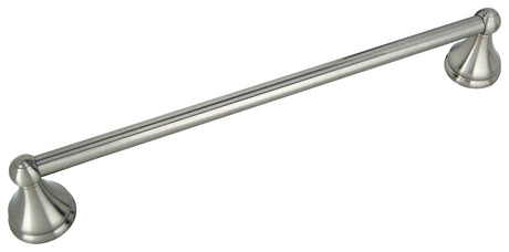 Boston Harbor L5018-13B-10-3L Towel Bar, 18 in L Rod, Brushed Nickel, Surface
