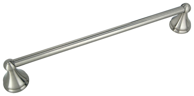 Boston Harbor L5018-13B-10-3L Towel Bar, 18 in L Rod, Brushed Nickel, Surface