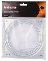 ProSource JC-L02-PS Lazy Susan Turntable, 500 lb, Steel Shelf, Silver, Zinc