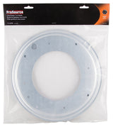 ProSource JC-L03-PS Lazy Susan Turntable Ball Bearing, 1000 lb, 12 in Dia, Steel Shelf, Silver, Zinc