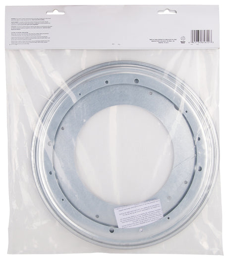 ProSource JC-L03-PS Lazy Susan Turntable Ball Bearing, 1000 lb, 12 in Dia, Steel Shelf, Silver, Zinc