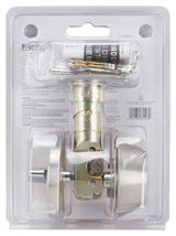 ProSource Signature Series T-D101SS Deadbolt, 3 Grade, Stainless Steel, 2-3/8, 2-3/4 in Backset, KW1 Keyway, Pack of 3