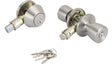 ProSource T-5764-D101SS Combination Lockset, Stainless Steel, Stainless Steel, Pack of 3
