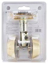 ProSource T-D102PB Deadbolt, 3 Grade, Polished Brass, 2-3/8 to 2-3/4 in Backset, KW1 Keyway, Pack of 3