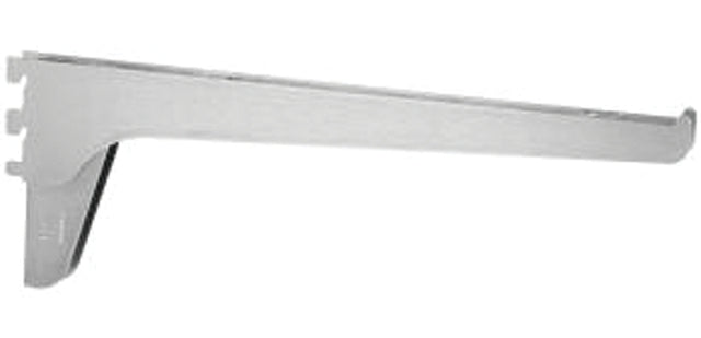 Knape & Vogt 185B ANO 24 Shelf Bracket, 24 in L, Steel, Anochrome