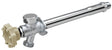 B & K 104-825HC Anti-Siphon Frost-Free Sillcock Valve, 8 in L, 1/2 x 3/4 in, MPT x Hose, 125 psi, Brass Body, Chrome