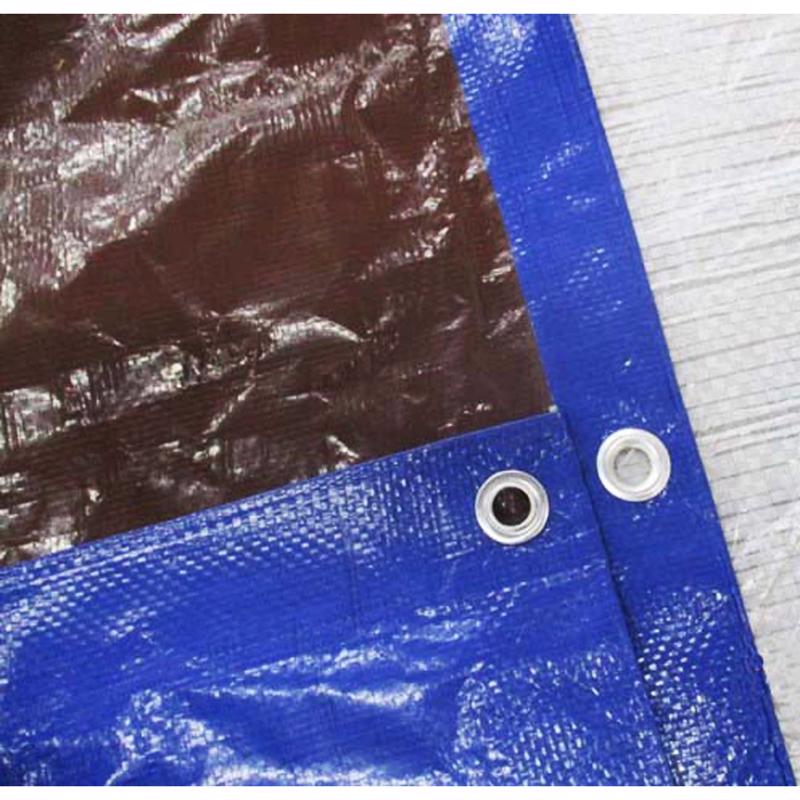Ace 40 ft. W X 60 ft. L Medium Duty Polyethylene Tarp Blue/Brown