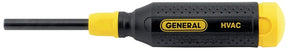 General 8142C Screwdriver Set, PH0, PH3, PH1, PH2, PH2, PH2, #3, #5, #4, #6, #5.5 Tip, Phillips/Slotted/Square Tip