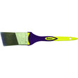 Hyde 80841 Paint Brush, 2 in W, Angular Brush, Polyester Bristle, Soft-Grip Handle