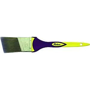 Hyde 80841 Paint Brush, 2 in W, Angular Brush, Polyester Bristle, Soft-Grip Handle