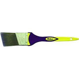 Hyde 80841 Paint Brush, 2 in W, Angular Brush, Polyester Bristle, Soft-Grip Handle